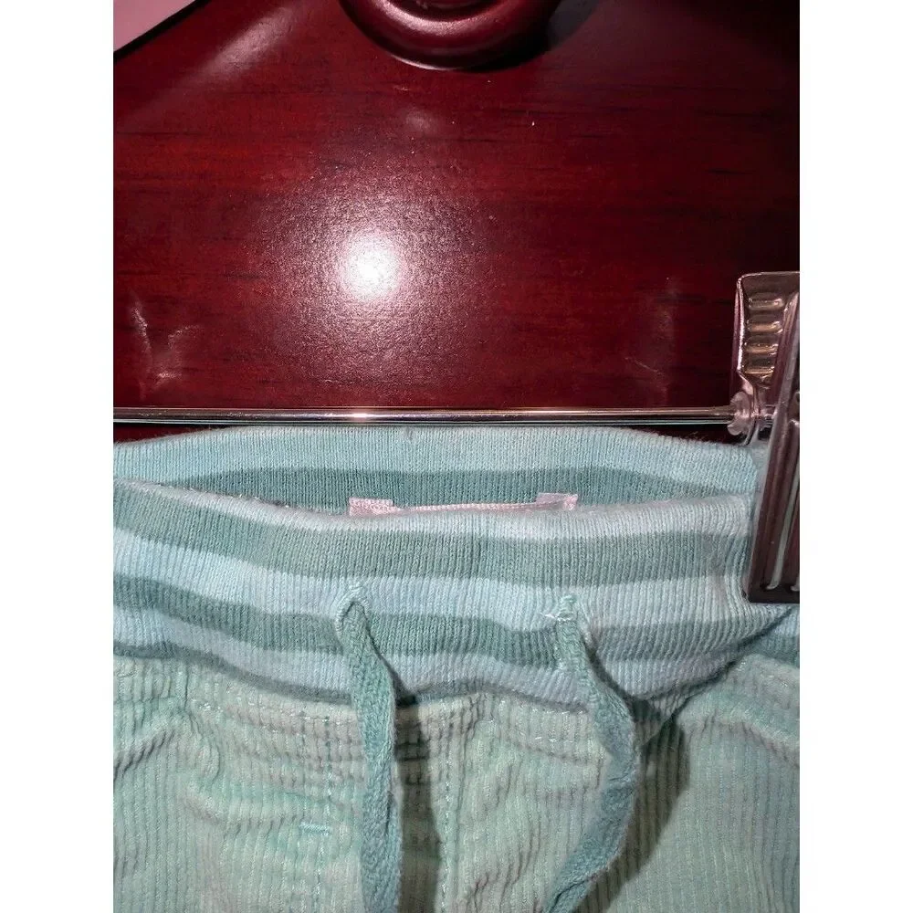 Baby Boden Green Corduroy Heart Pants 12-18